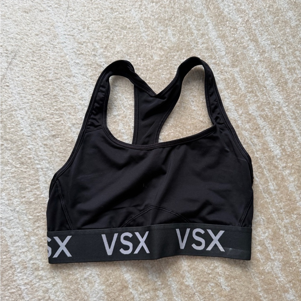 VSX Black and Gray Sports Bra